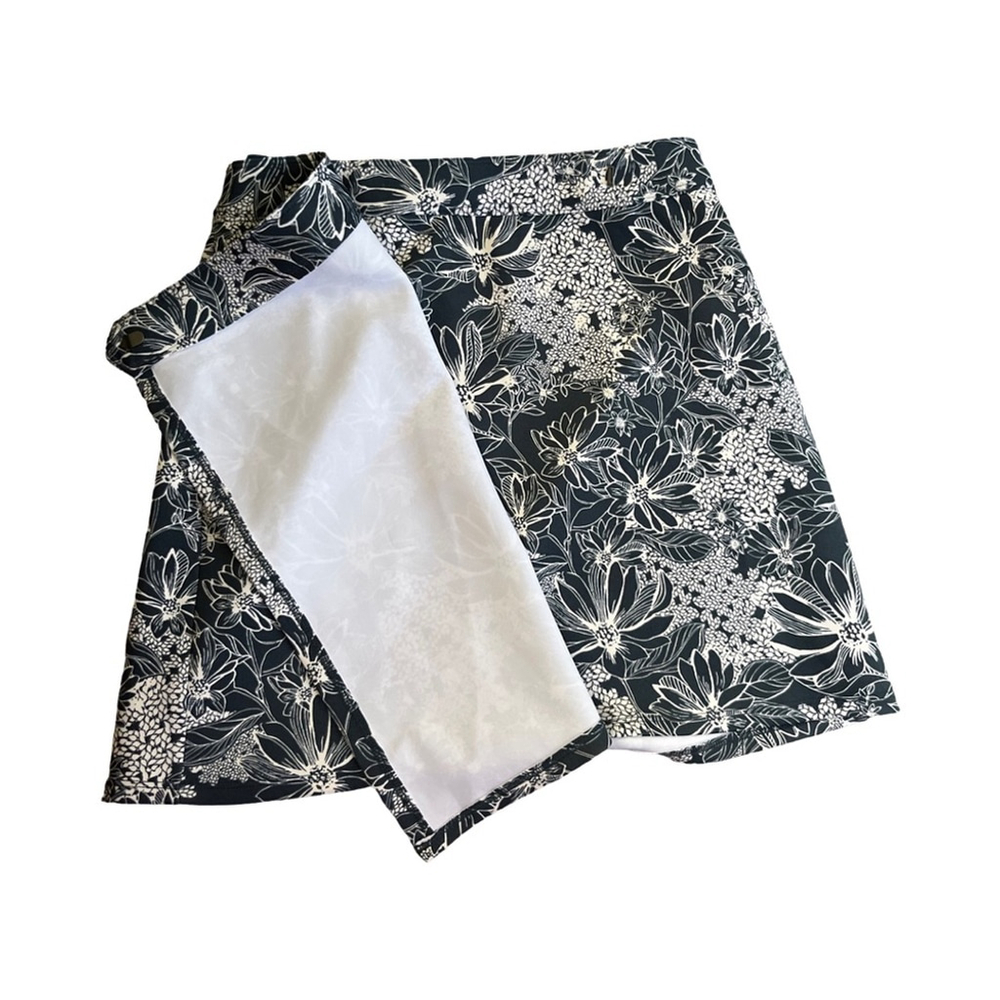 Abercrombie & Fitch Floral Wrap Skirt - size S - Picture 3 of 4